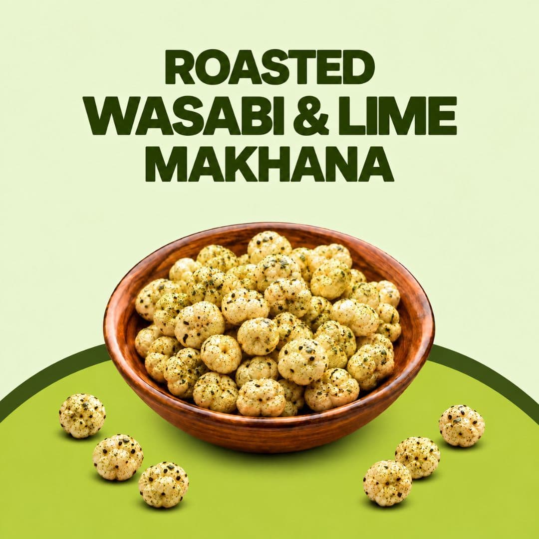 MODISON MAKHANA WASABI & LIME FLAVOUR