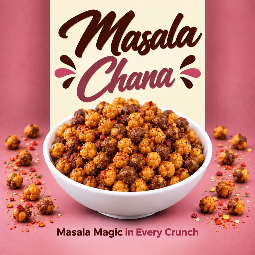 MODISON Masala Chana Healthy Snacks Roasted Chickpeas 180g