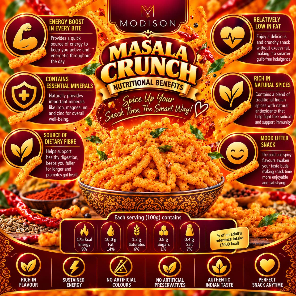 MODISON MASALA CRUNCH product image 3