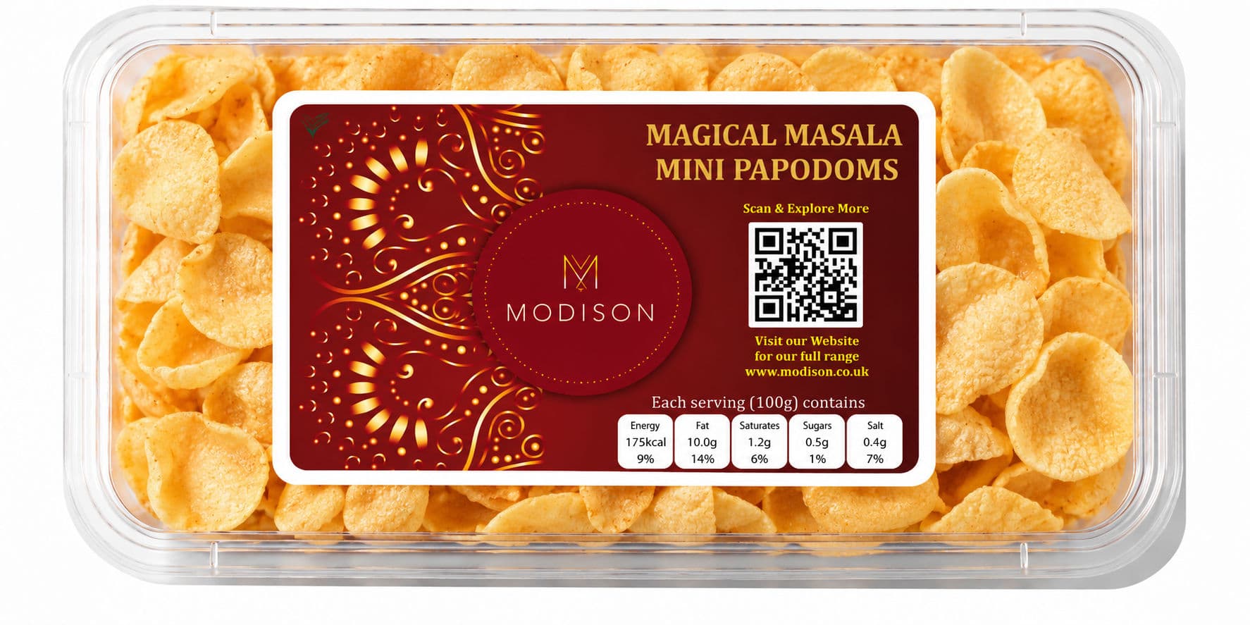 MODISON MINI PAPODDAMA MAGICAL MASALA BURST product image 1