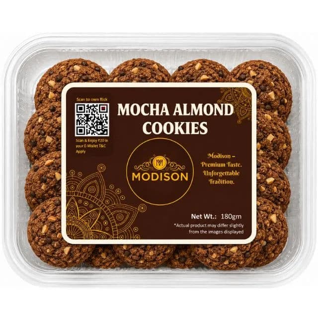 MODISON MOCHA ALMOND COOKIES by Modison