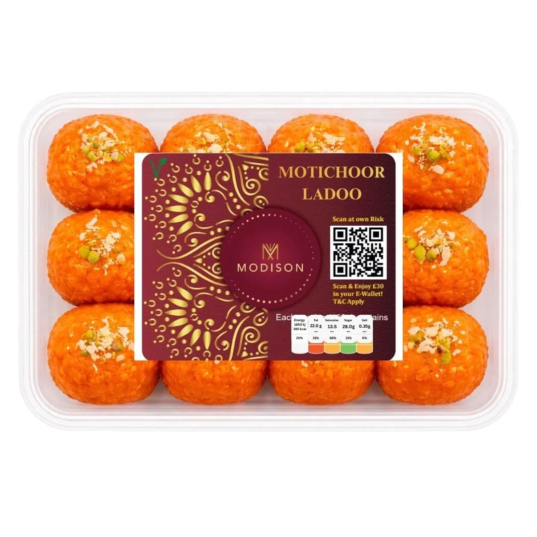 Modison Motichoor Laddu – Authentic Sweet UK by Modison