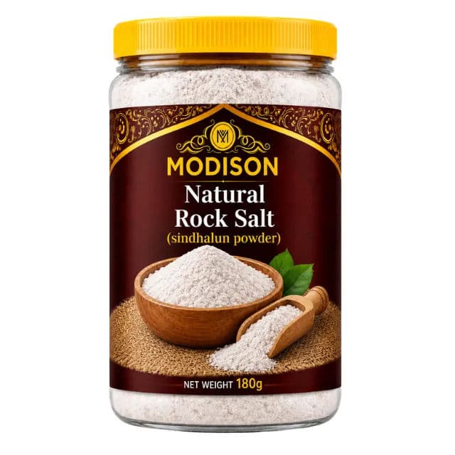 Modison Natural Rock Salt (sindhalun powder) by Modison