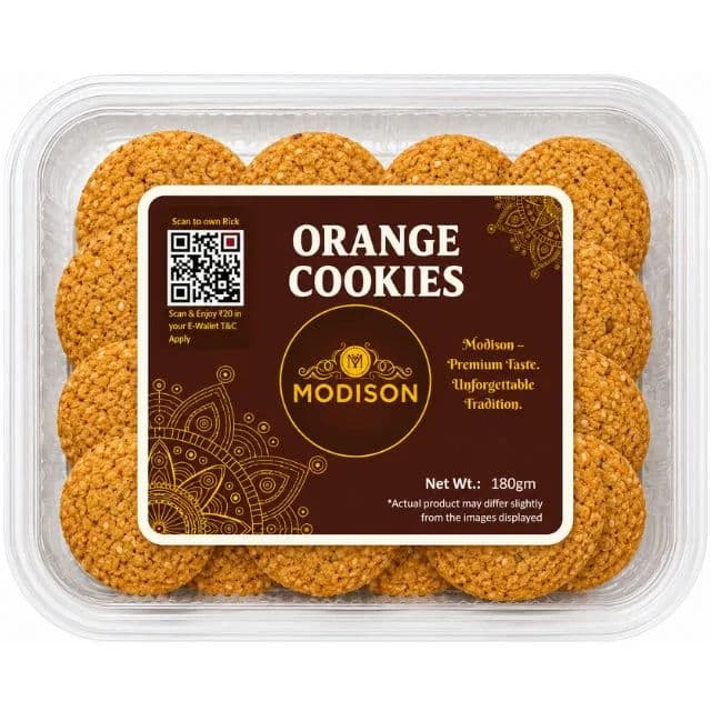 MODISON ORANGE COOKIES by Modison