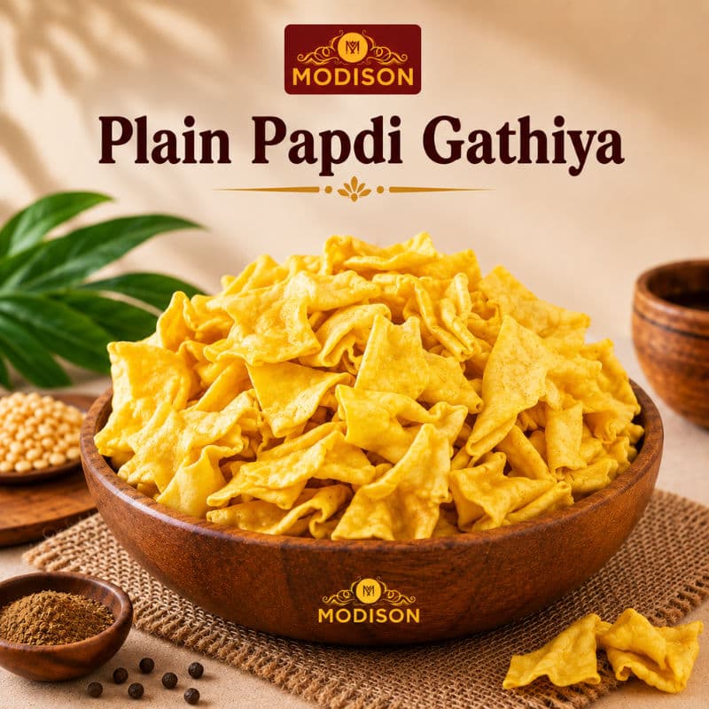 MODISON PLAIN PAPDI GATHIYA by Modison, view 1