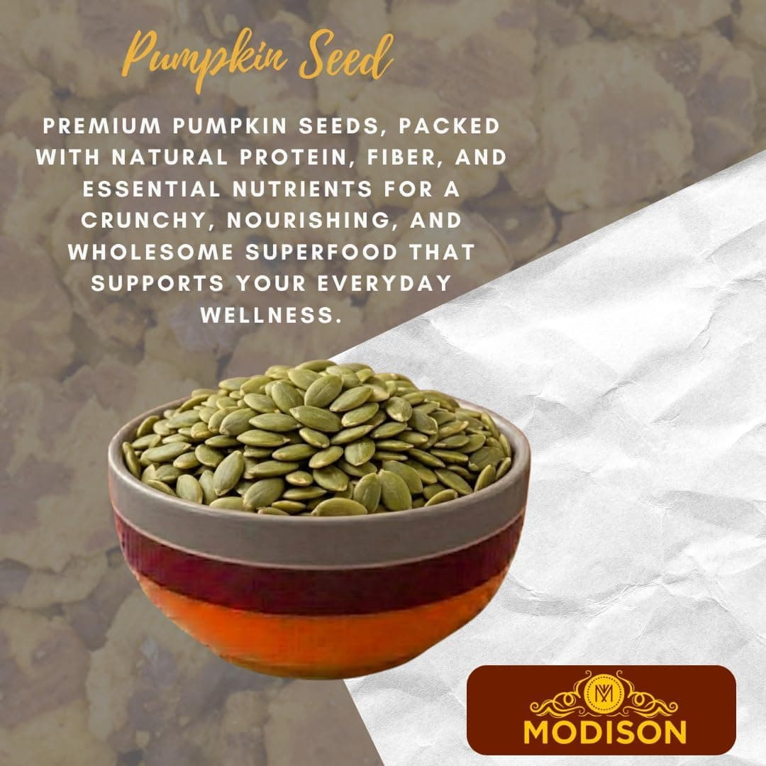 MODISON Pumpkin Seeds Superfoods Natural Pepitas Protein Fibre 400g by Modison, view 2