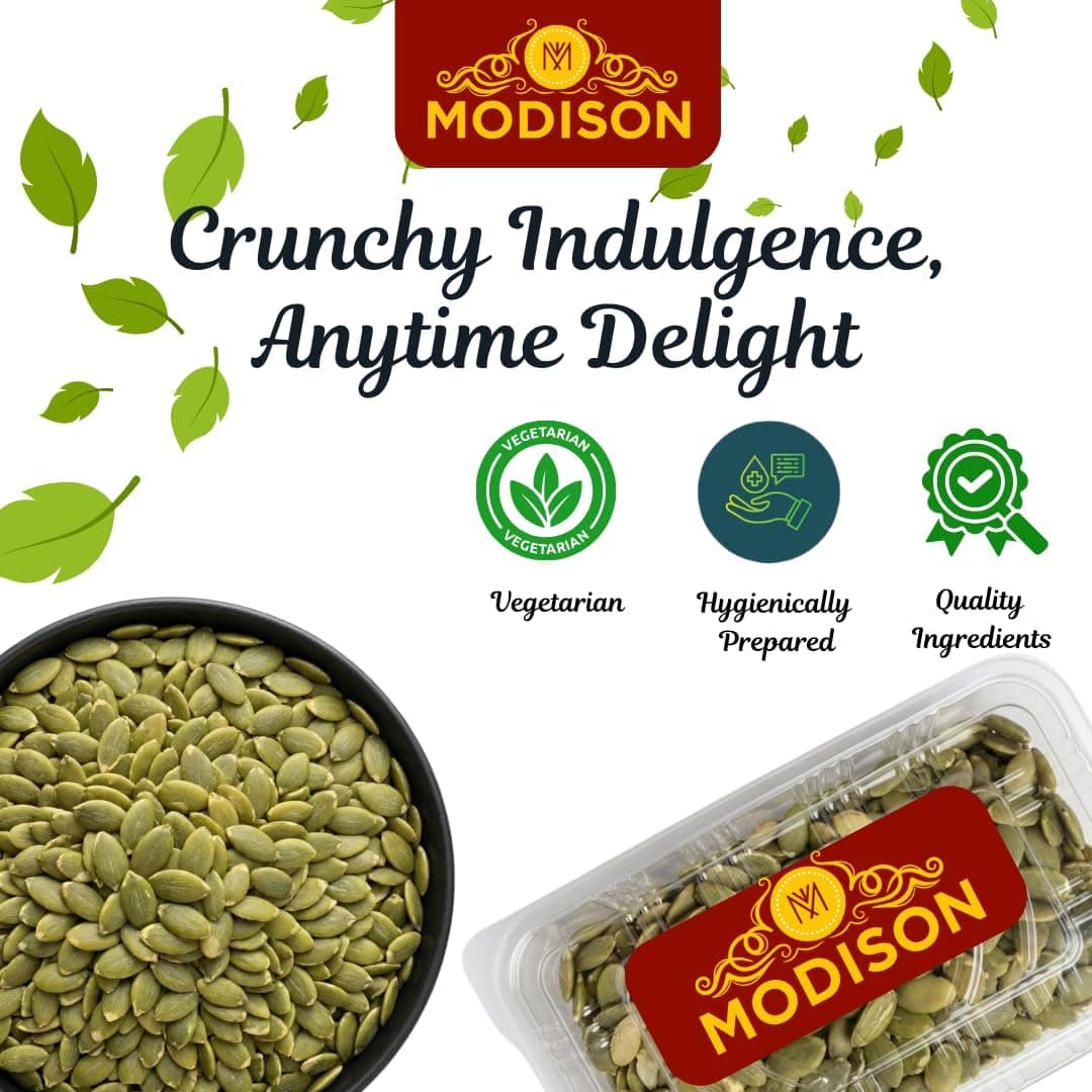 MODISON Pumpkin Seeds Superfoods Natural Pepitas Protein Fibre 400g by Modison, view 3