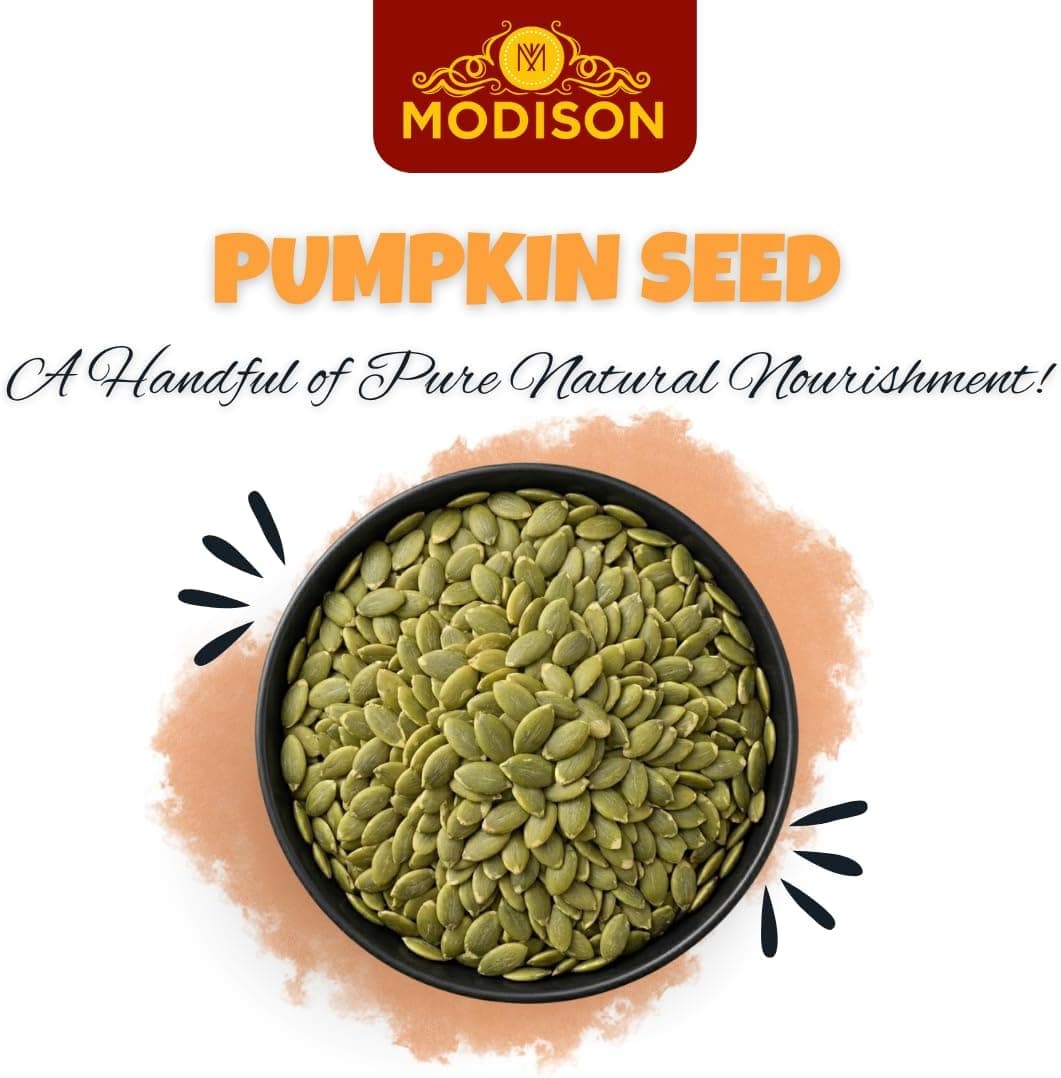 MODISON Pumpkin Seeds Superfoods Natural Pepitas Protein Fibre 400g by Modison, view 5