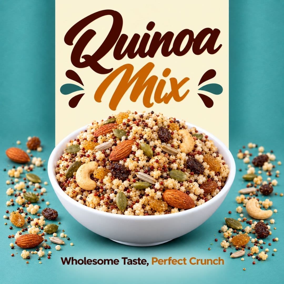 MODISON Quinoa Mix Healthy Snacks Roasted Superfood 180g