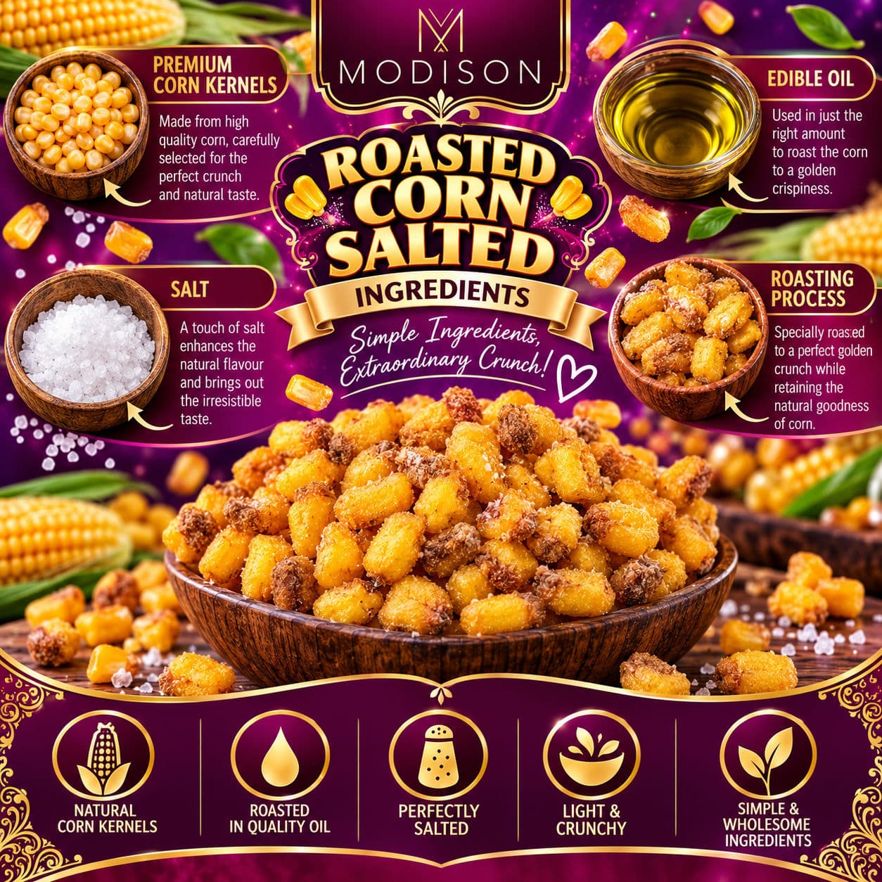 MODISON ROASTED CORN SALTED alternate image
