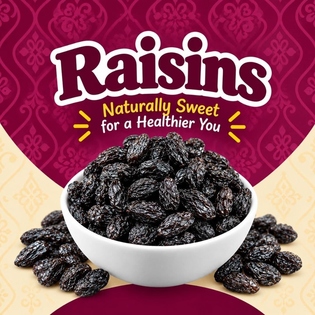 MODISON Seedless Kishmish Dried Fruit Indian Sweet Snack 180g