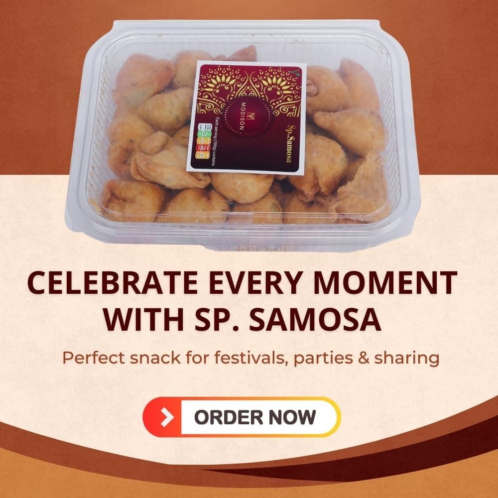 MODISON SP Samosa Indian Snacks Chatpata Spicy 180g by Modison, view 4