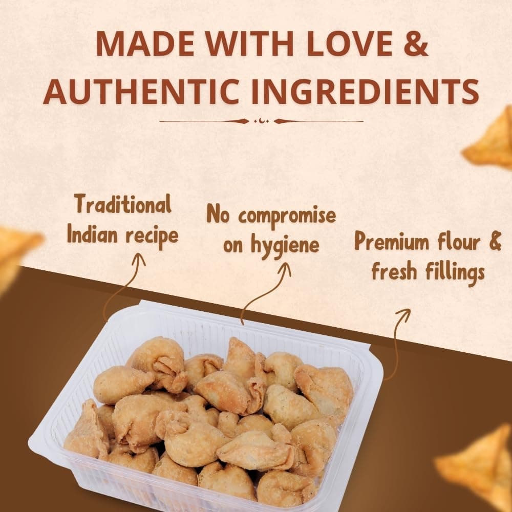 MODISON SP Samosa Indian Snacks Chatpata Spicy 180g by Modison, view 6