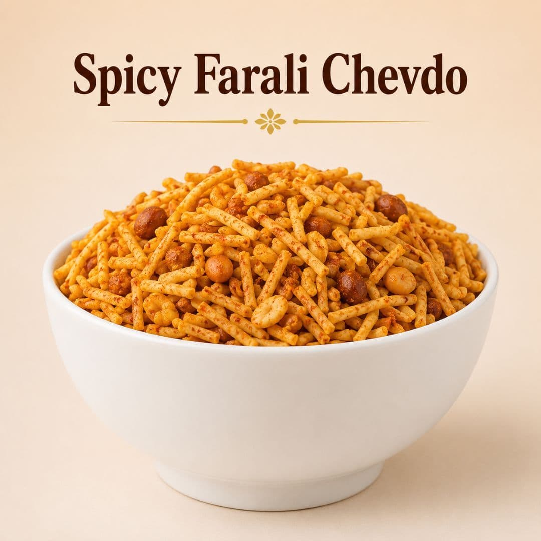 MODISON SPICY FARALI CHEVDO INDIAN SNACKS MASALA FARSAN