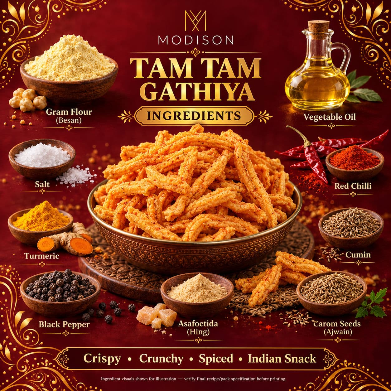 MODISON TAM TAM GATHIYA product image 2