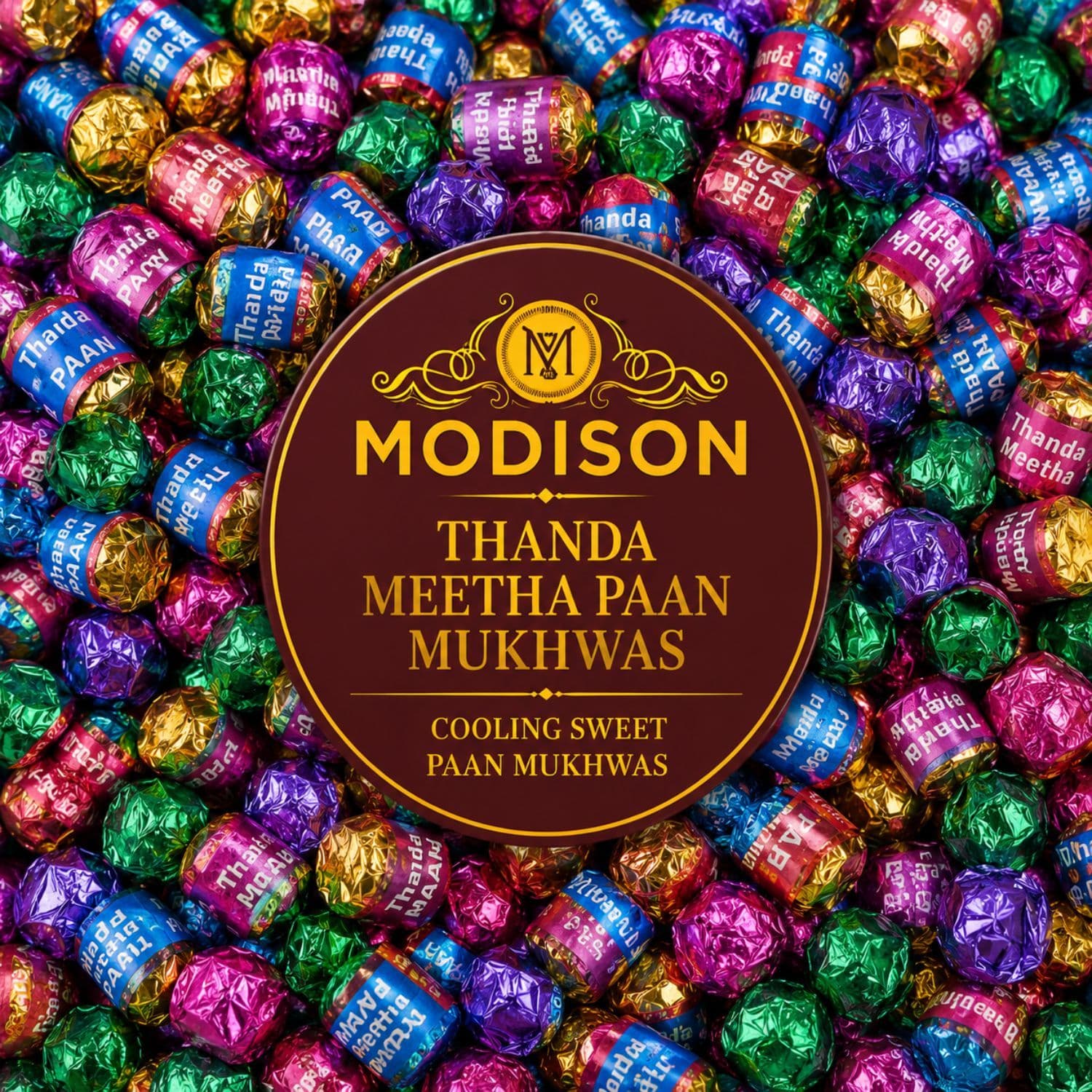 MODISON Thanda Meetha Paan Indian Mouth Freshener Cooling 100g by Modison, view 6