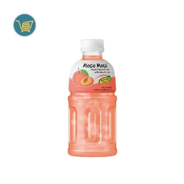 Mogu Mogu Peach Fruit Drink 320ml by Mogu Mogu