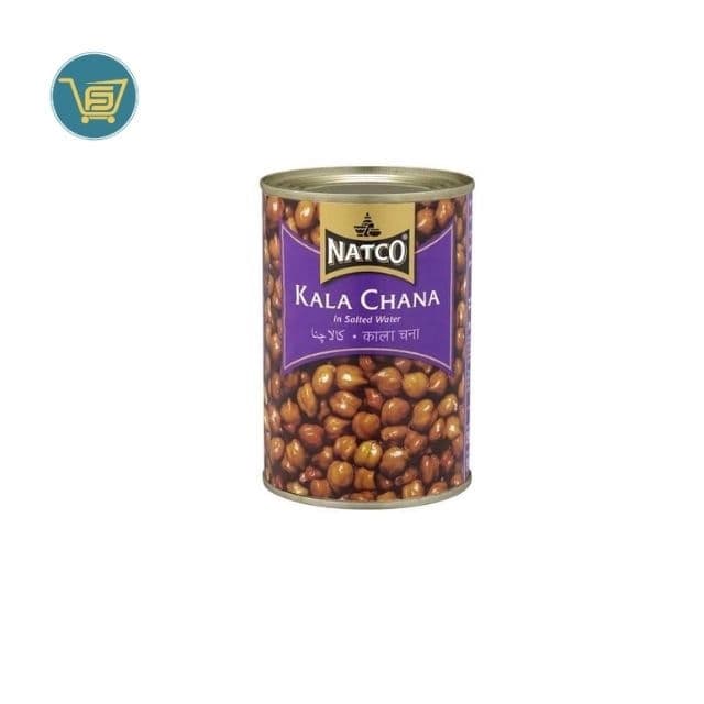 Natco Kala Chana (Chickpeas) Boiled 400g by Natco, view 1
