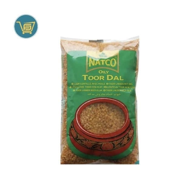 Natco Toor Dal Oily 2kg by Natco