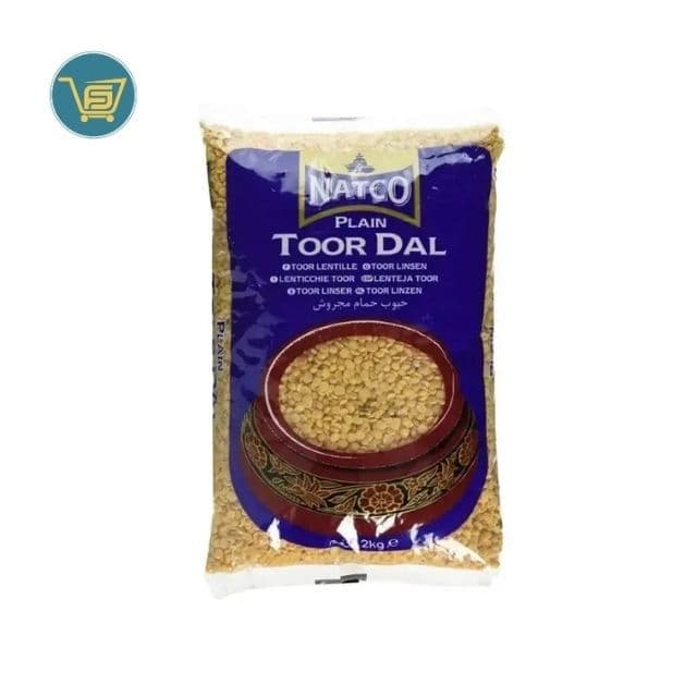 Natco Toor Dal Plain 2kg by Natco