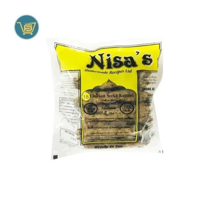 Nisas Seekh Kebab Chicken 18s by Nisas, view 1