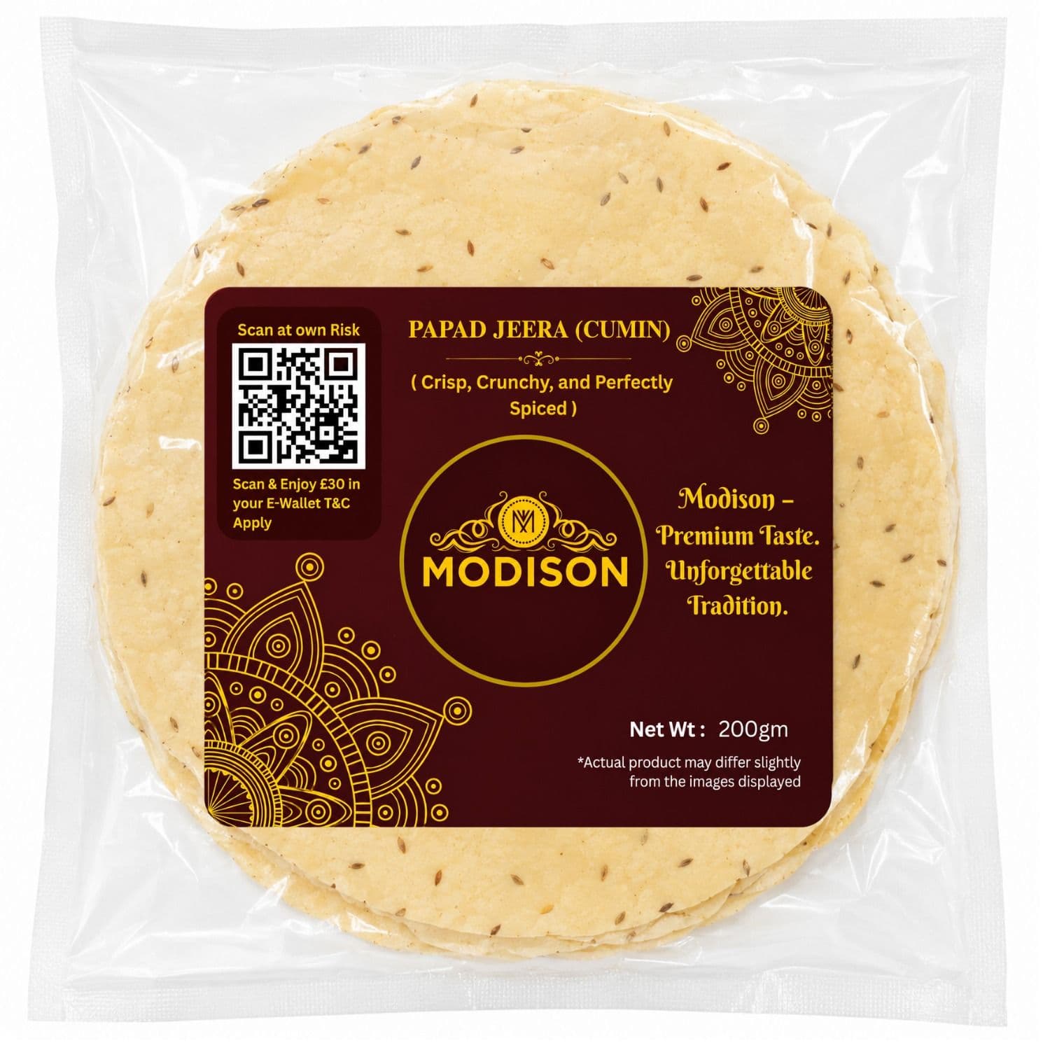 Papad Jeera (Cumin) by Modison, view 1