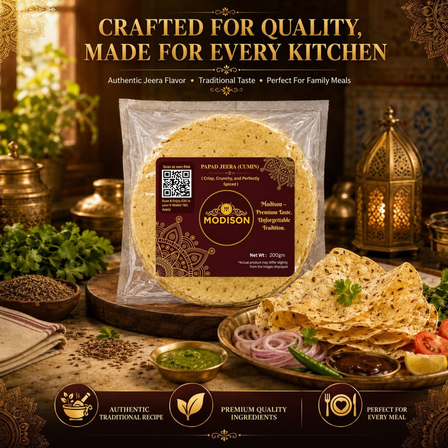 Papad Jeera (Cumin) by Modison, view 8