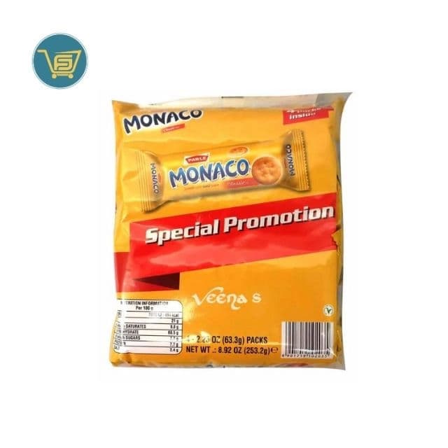 Parle Monaco Multipack Biscuits 63g by Parle