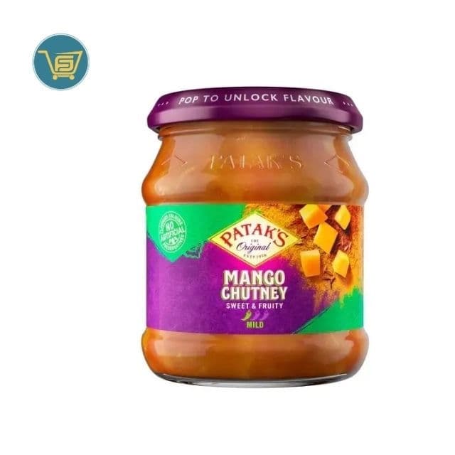Patak Hot Mango Chutney 340g by Patak, view 1