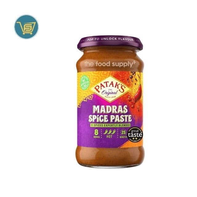 Patak Madras Curry Paste 283g by Patak, view 1