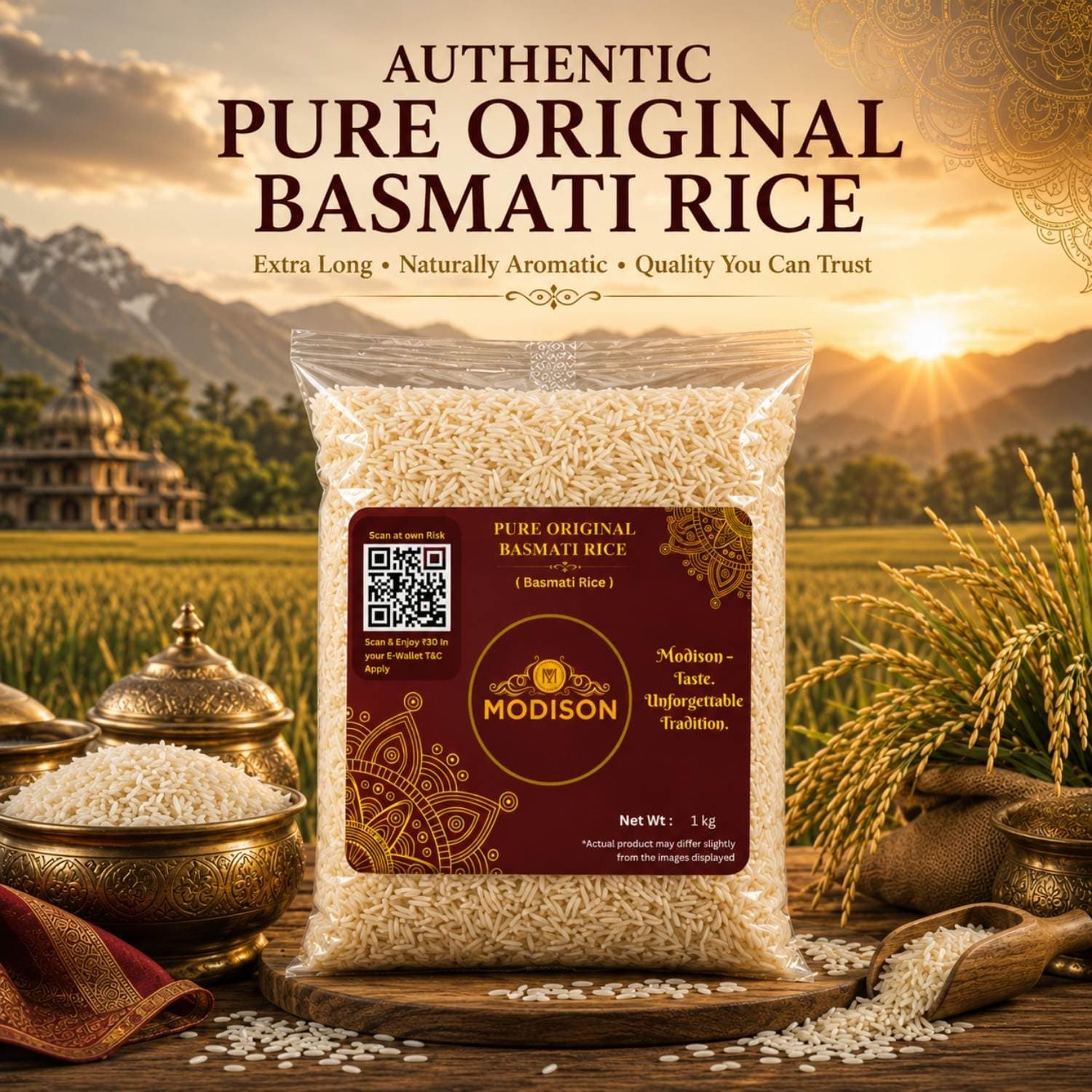 Pure Original Basmati Rice by Modison, view 3