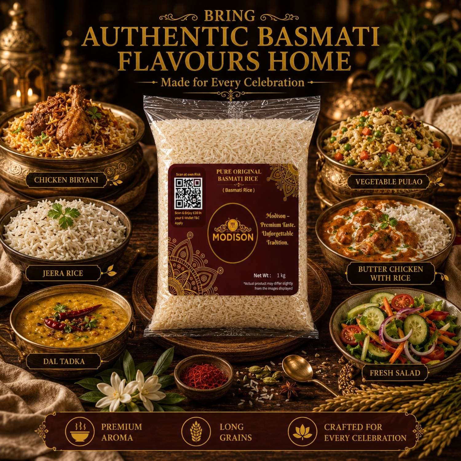 Pure Original Basmati Rice by Modison, view 9