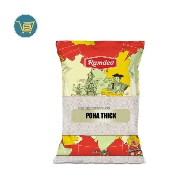 Ramdev Poha Medium 800g by Ramdev, view 1