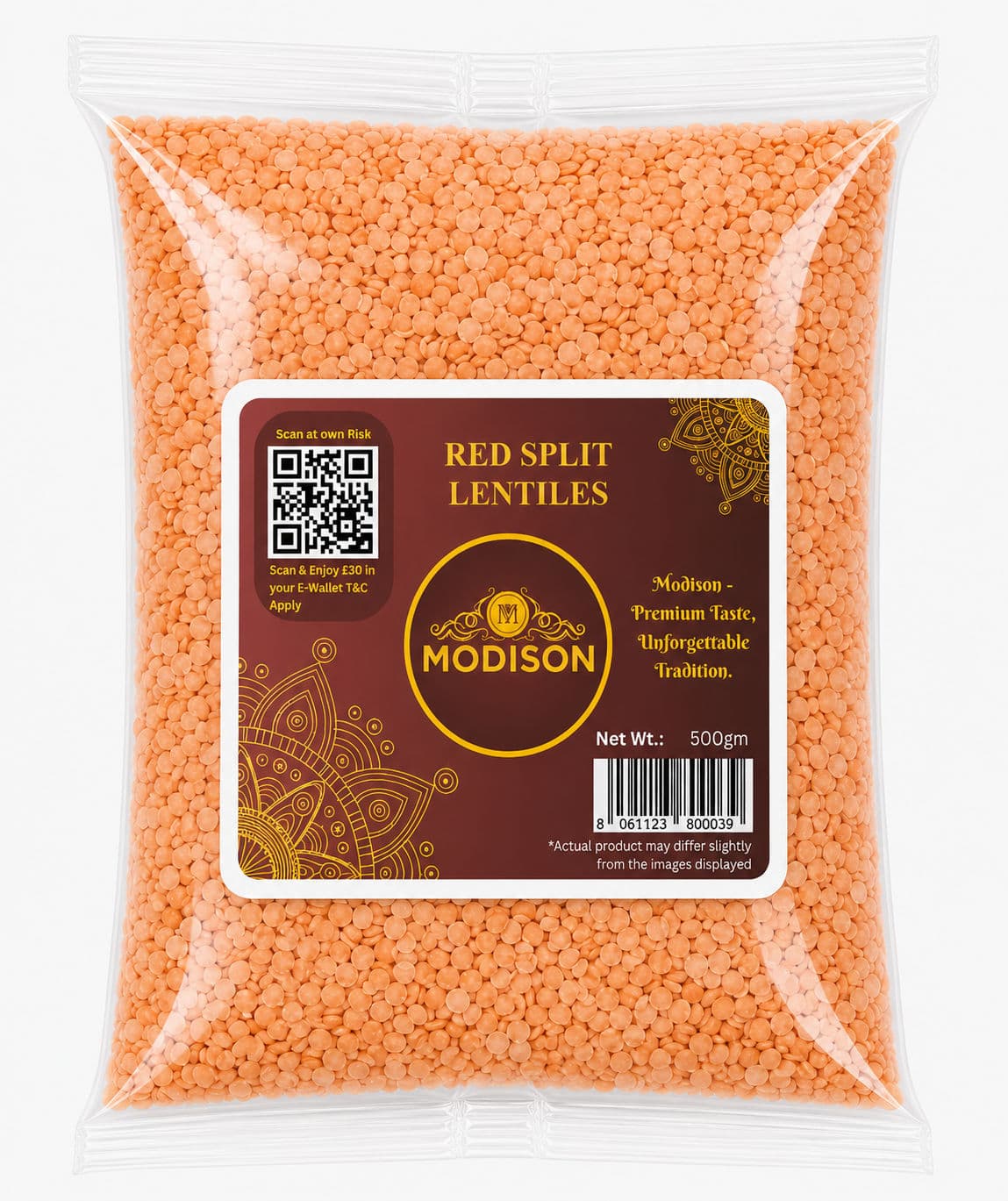 MODISON RED SPLIT LENTILS alternate image