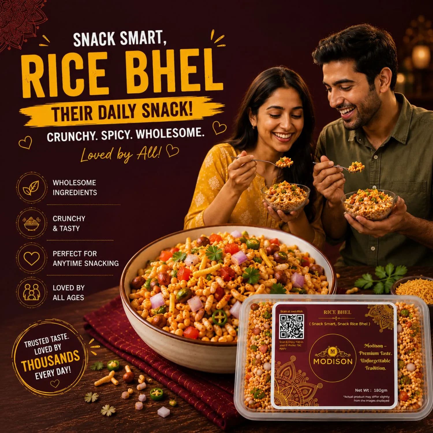 RICE BHEL by Modison, view 2