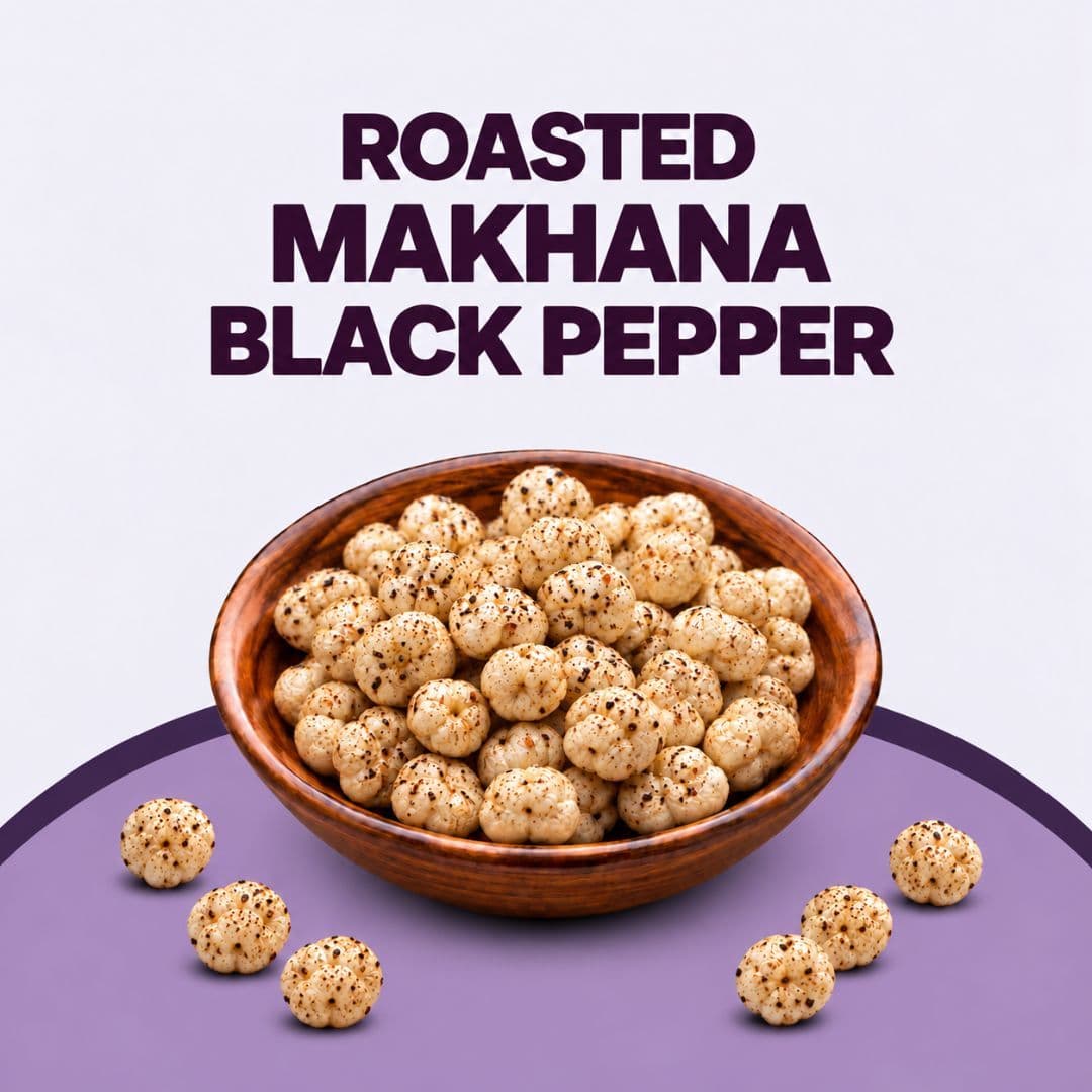 Roasted Makhana Black Pepper product image 1