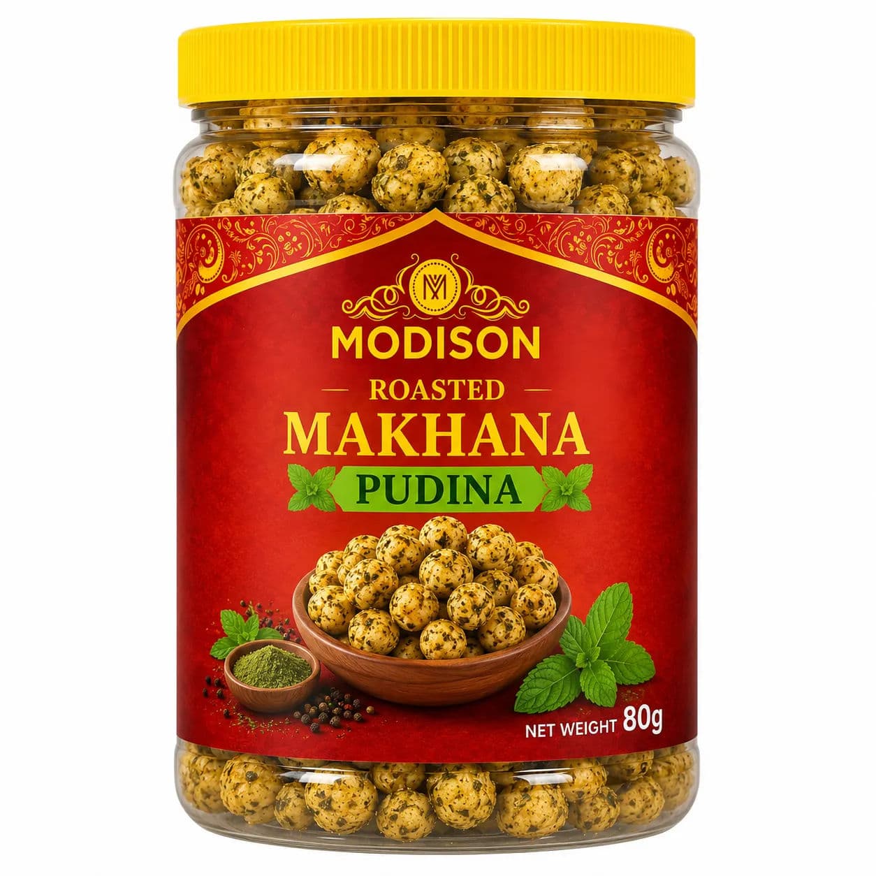 Roasted Makhana Pudina by Modison, view 1