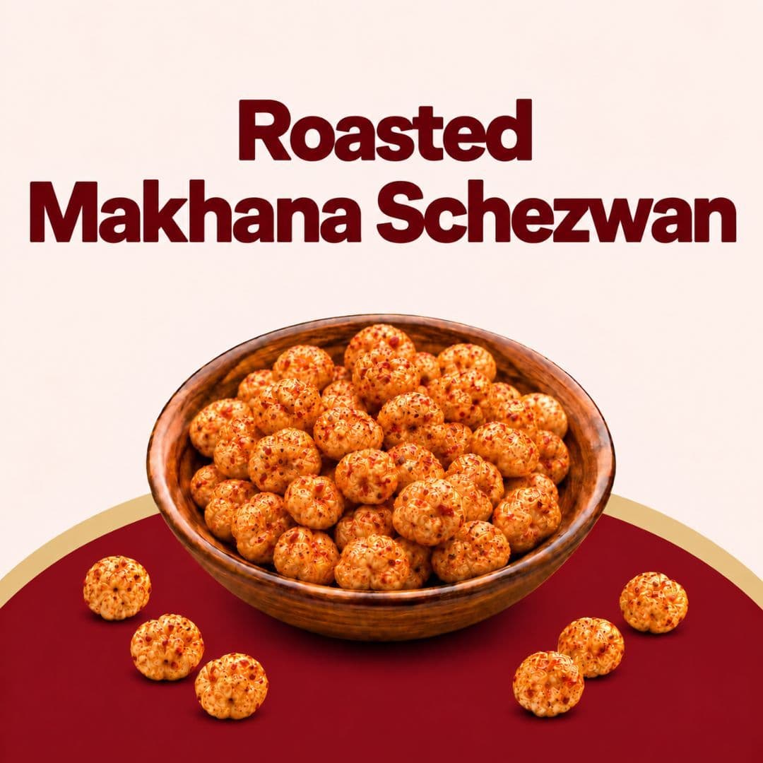 Roasted Makhana Schezwan