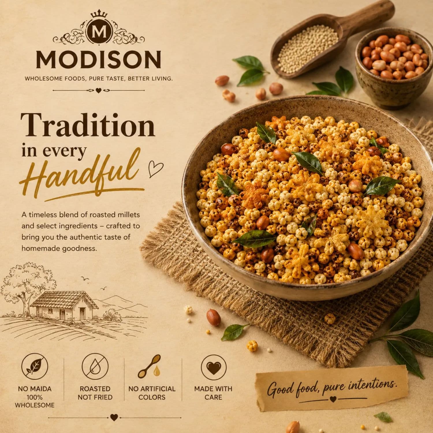 ROASTED MILLET MIX by Modison, view 2