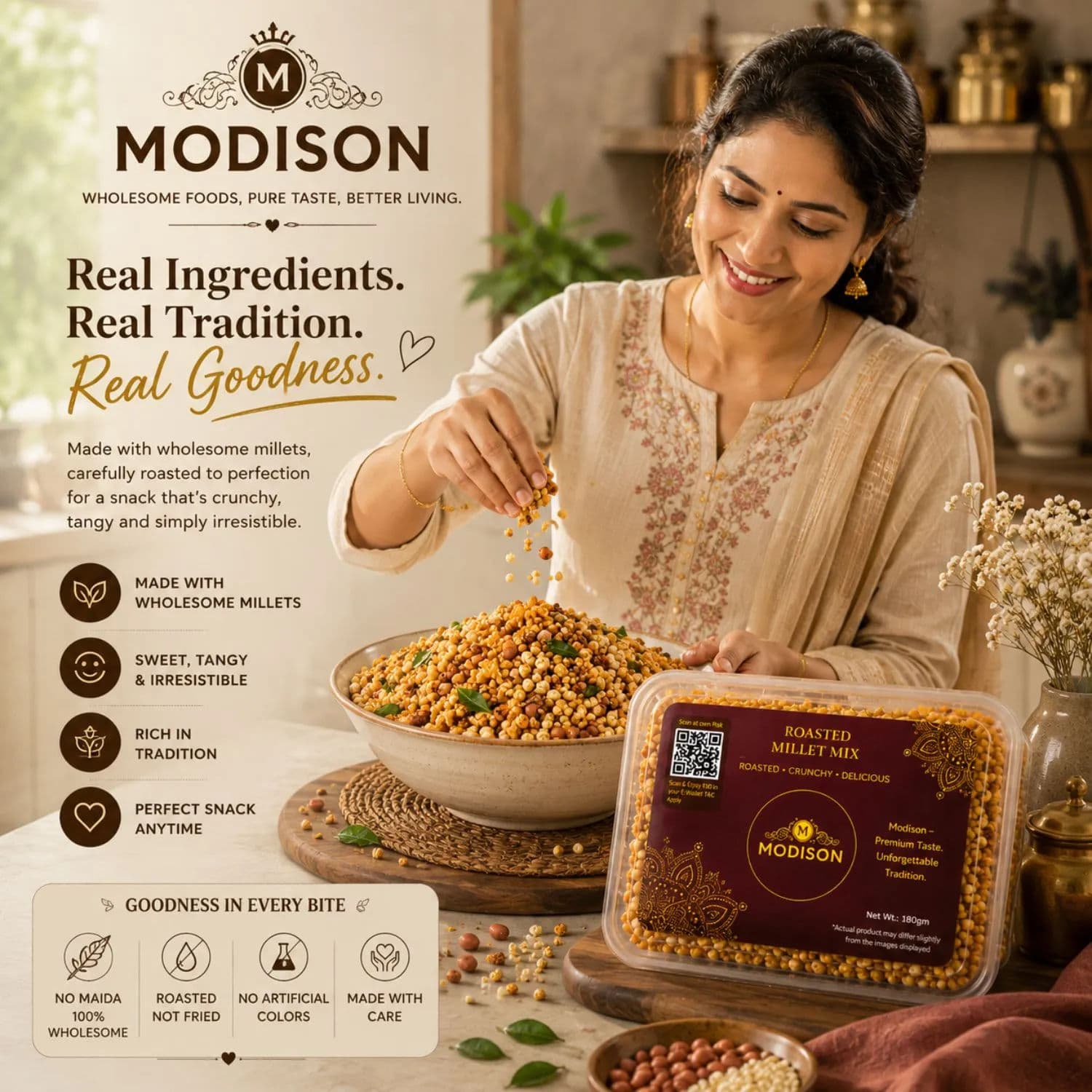 ROASTED MILLET MIX by Modison, view 3