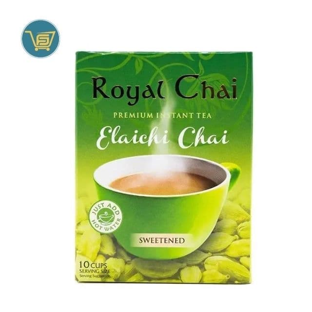 Royal Chai Cardamom Tea Sweetened 220G by Royal Chai