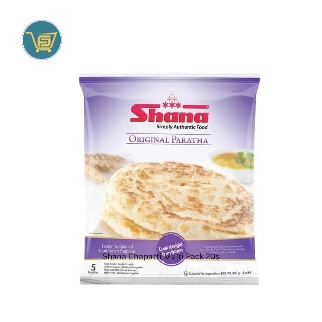 Shana Paratha Plain Multi Pack 15 Pack 1.2kg by Shana, view 1