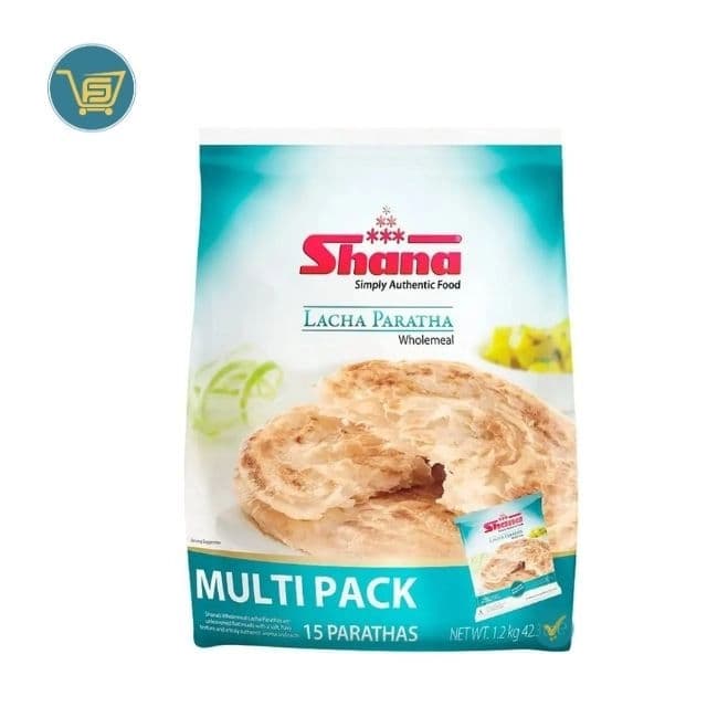 Shana Wholemeal Lacha Paratha 1.2kg by Shana, view 1