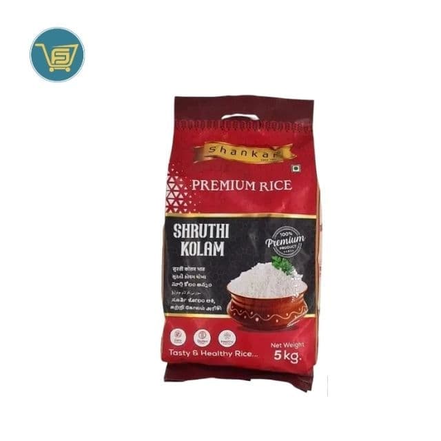Shankar Shruthi Kolam Rice 5kg by Shankar, view 1