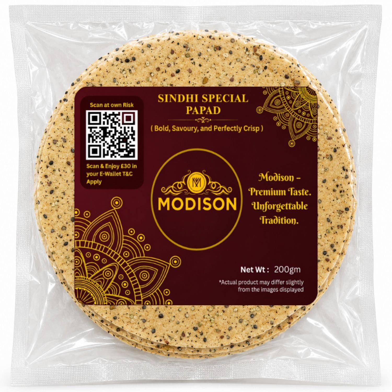 Sindhi Special Papad by Modison, view 1