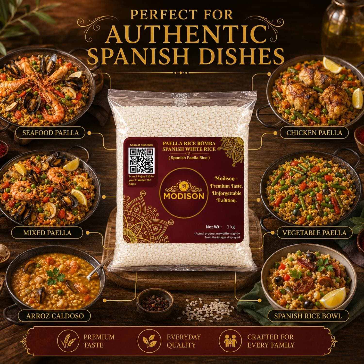 Spanish Bomba Paella by Modison, view 6
