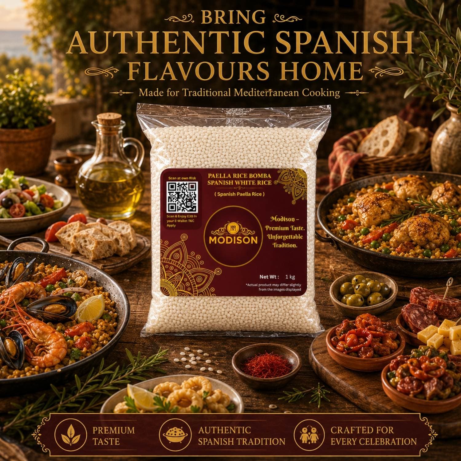 Spanish Bomba Paella by Modison, view 9