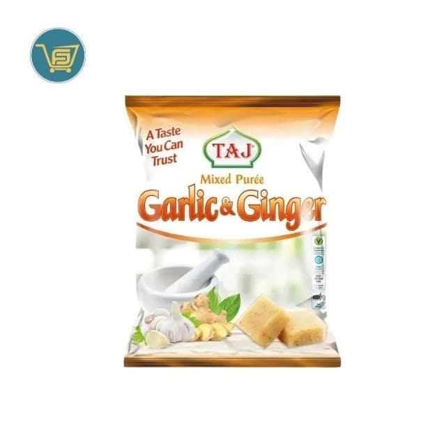 Taj Ginger Garlic Crushed 400g by Taj Foods, view 1