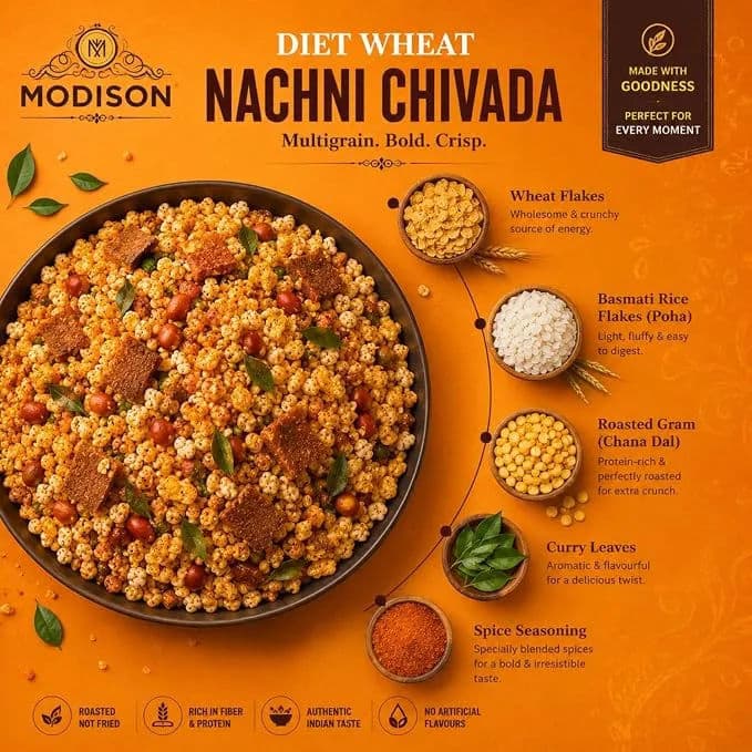 Wheat Basmati Chivda by Modison, view 2