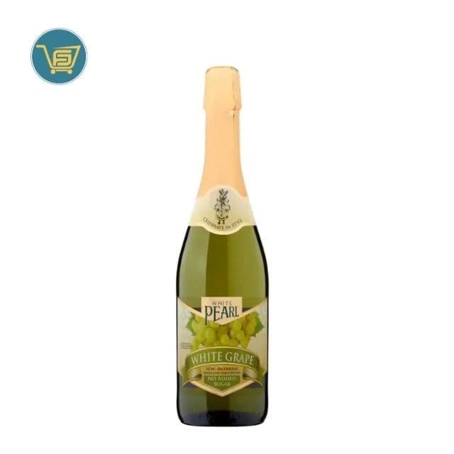 White Pearl White Grape Non-Alcoholic Juice Drink No Added Sugar 750ML by White Pearl, view 1